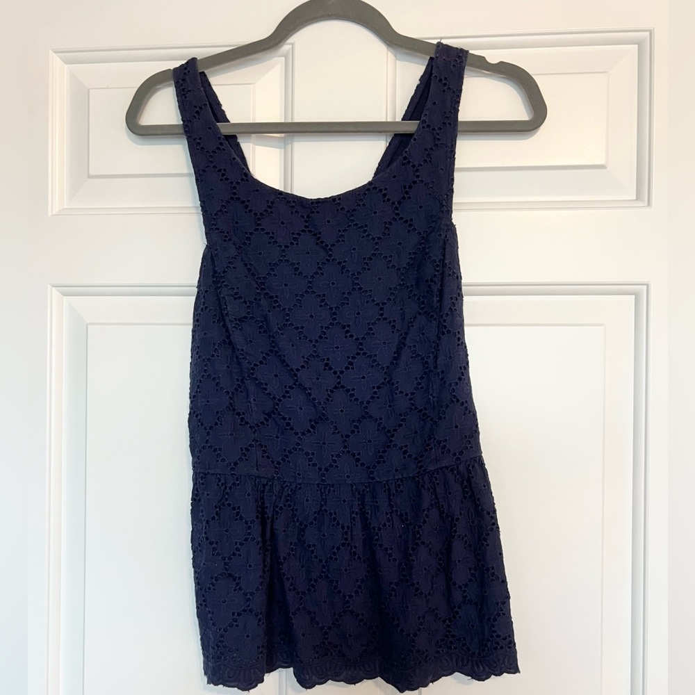 Lilly Pulitzer Peplum Top